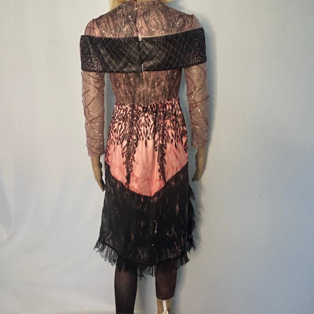 Disney Descendants 3 Audrey Queen of Mean Costume Girls Large Pink Black - Picture 8 of 13